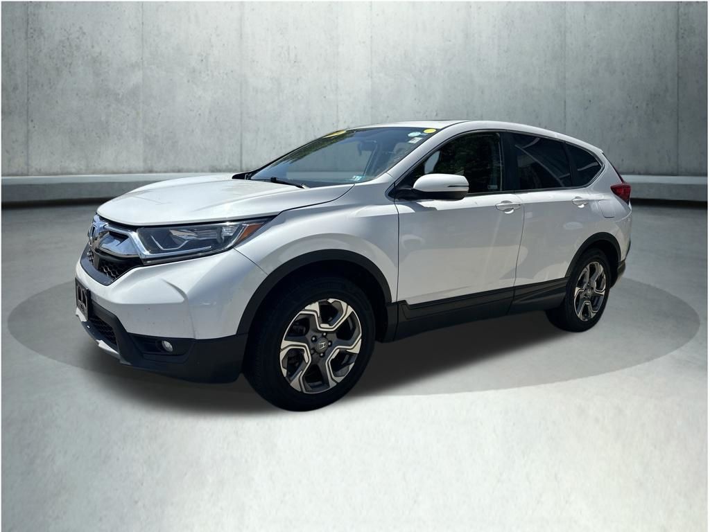 Platinum White Pearl 2019 Honda CR-V SUV / Crossover All-Wheel Drive Continuously Variable Transmission