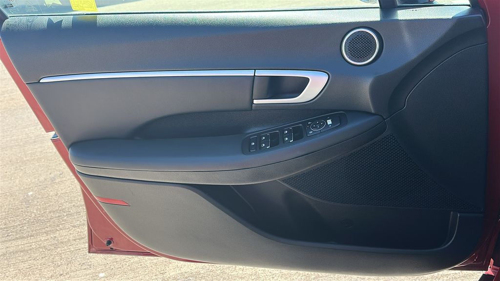 2025 Hyundai Sonata Hybrid SEL Red at DeMontrond Gulf Freeway