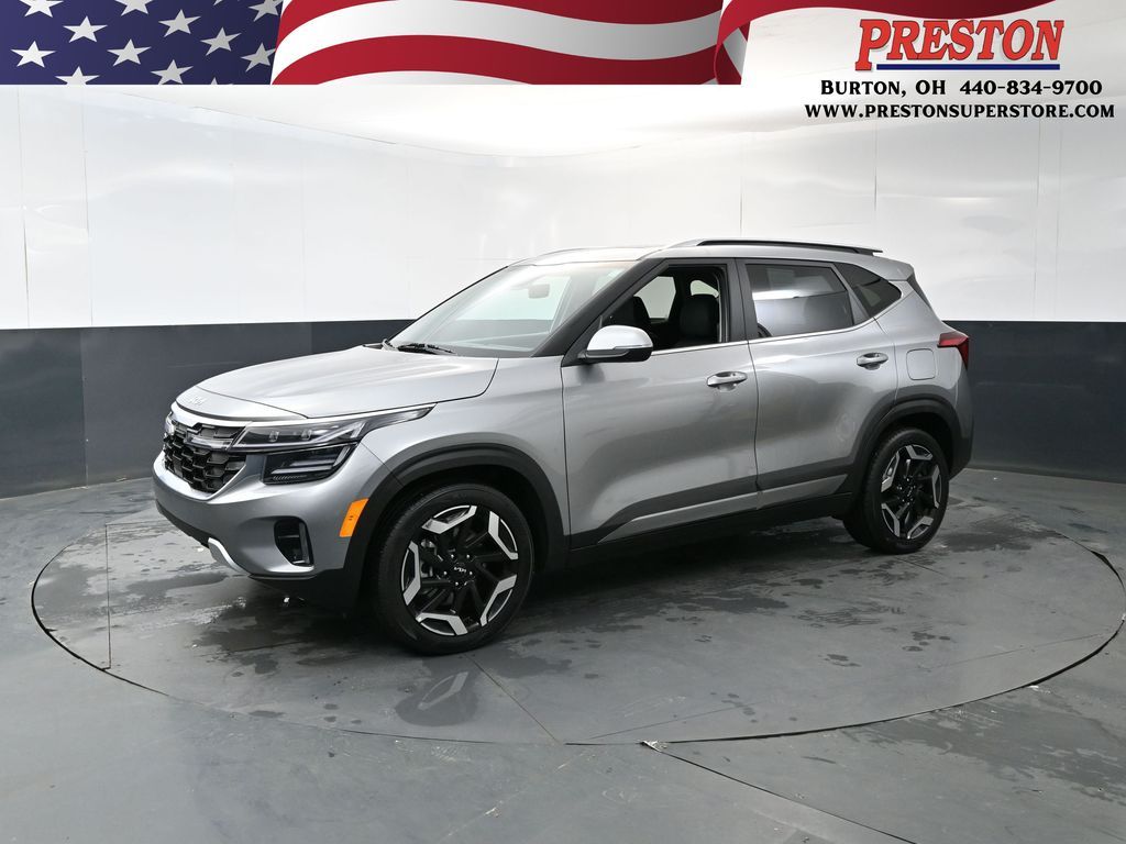 Steel Gray 2024 Kia Seltos SX AWD SUV / Crossover All-Wheel Drive 8-Speed Automatic