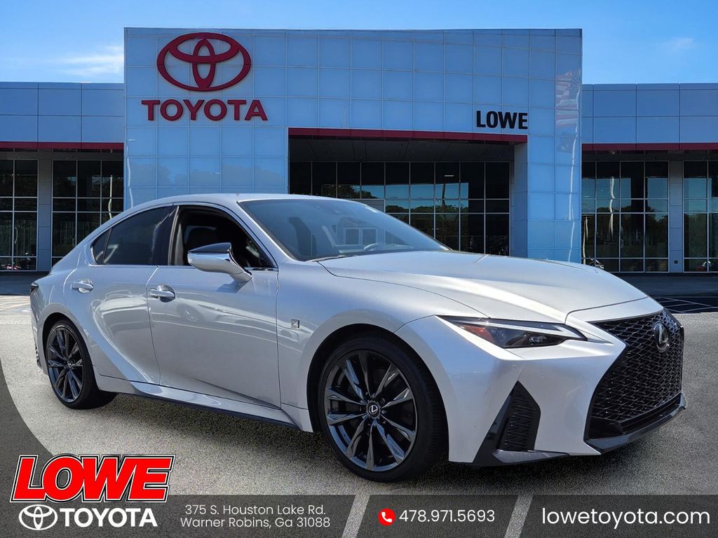 Iridium 2024 Lexus IS 350 F Sport RWD Sedan Rear-Wheel Drive 8-Speed Automatic