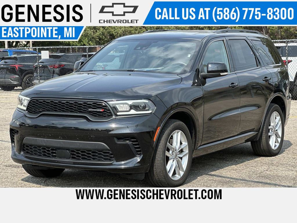 DB Black Crystal Clearcoat 2024 Dodge Durango SUV / Crossover All-Wheel Drive 8-Speed Automatic