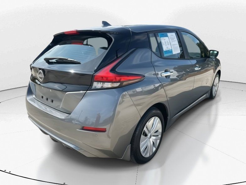 2024 Gun Metallic Nissan LEAF S FWD Hatchback