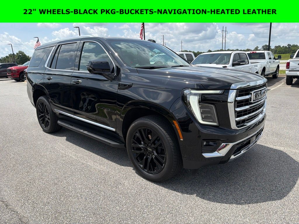 Onyx Black 2025 GMC Yukon SUV / Crossover 4X2 10-Speed Automatic