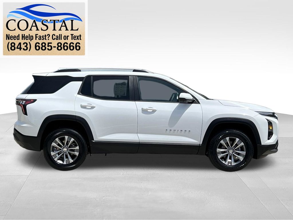 2025 Chevrolet Equinox LT White at Bob Mills Chevrolet