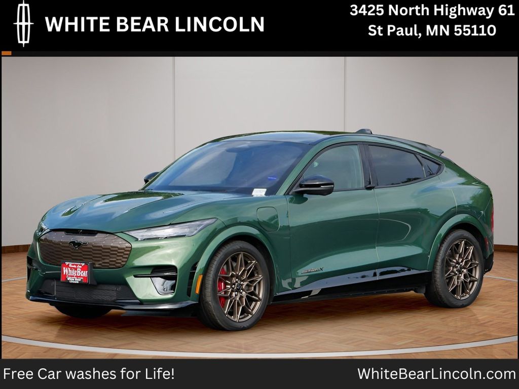 Green Metallic 2025 Ford Mustang Mach-E SUV / Crossover All-Wheel Drive Automatic