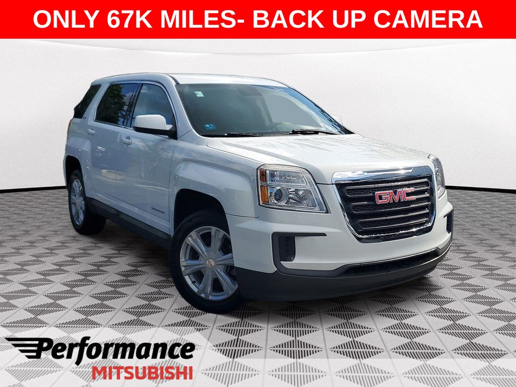Summit White 2017 GMC Terrain SUV / Crossover Front-Wheel Drive 6-Speed Automatic