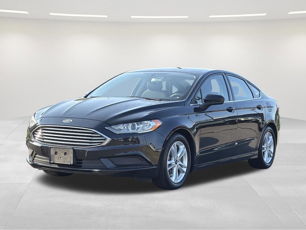 Shadow Black 2018 Ford Fusion Sedan Front-Wheel Drive 6-Speed Automatic