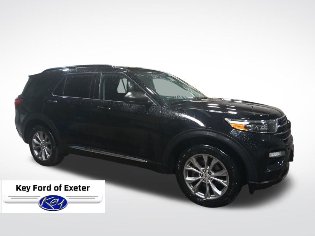 Black Metallic 2023 Ford Explorer SUV / Crossover All-Wheel Drive Automatic