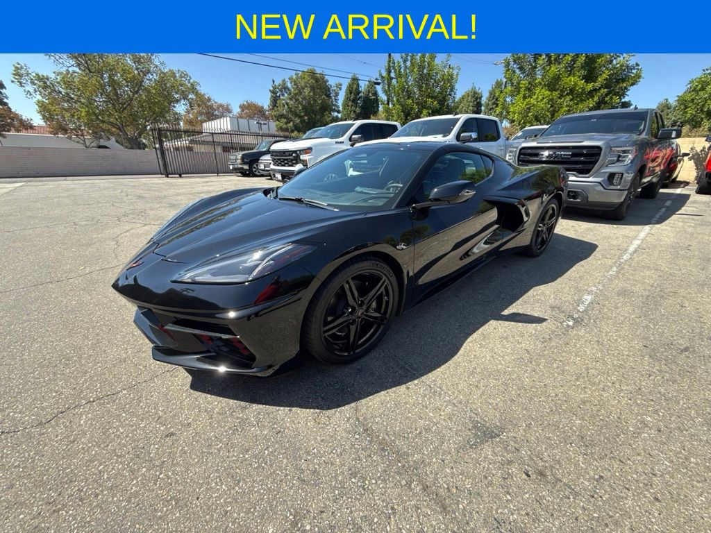 Black 2026 Chevrolet Corvette Coupe Rear-Wheel Drive 8-Speed Dual Clutch