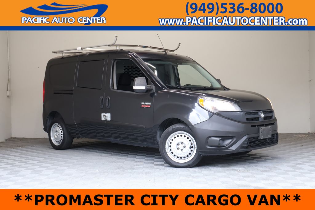 Black Metallic 2017 RAM ProMaster City Van Front-Wheel Drive 9-Speed Automatic