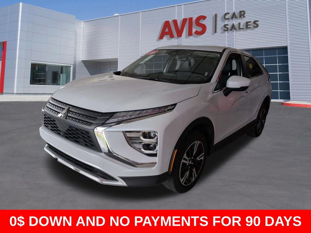 White 2025 Mitsubishi Eclipse Cross SE S-AWC SUV / Crossover All-Wheel Drive Continuously Variable Transmission