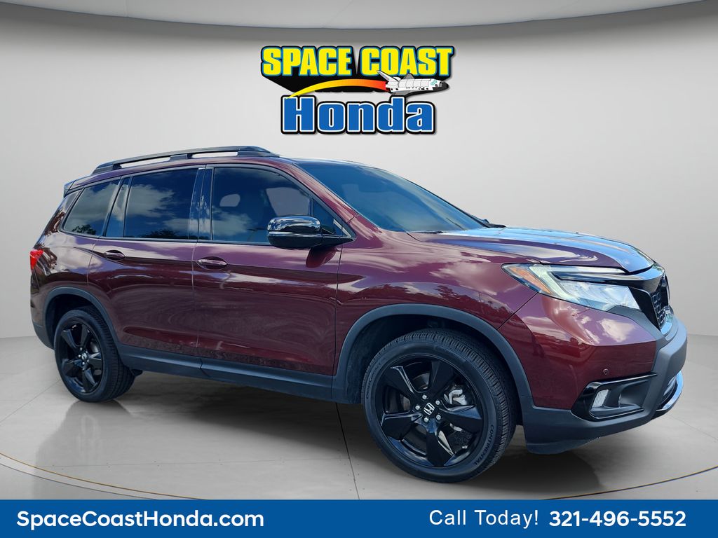 Red (Deep Scarlet Pearl) 2020 Honda Passport SUV / Crossover All-Wheel Drive 9-Speed Automatic