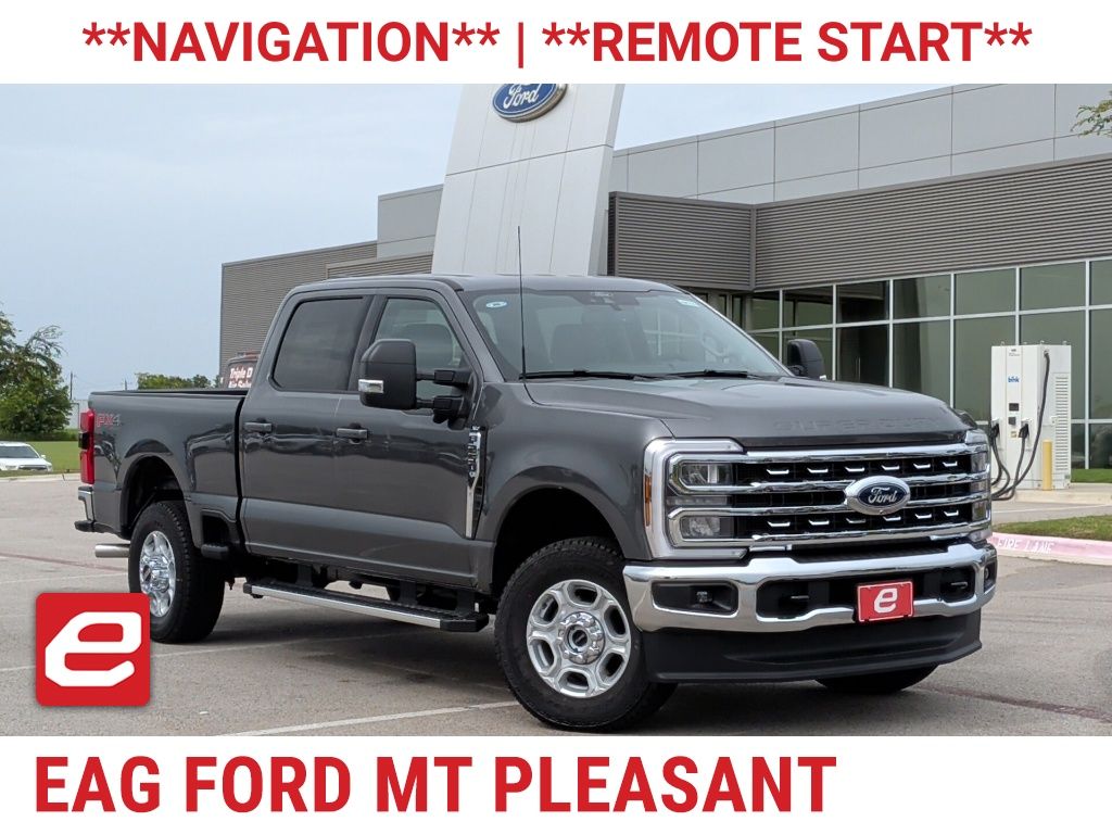 Gray Metallic 2026 Ford F-250 Super Duty Pickup Truck Four-Wheel Drive Automatic