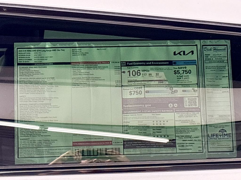 2025 Kia EV6 Wind