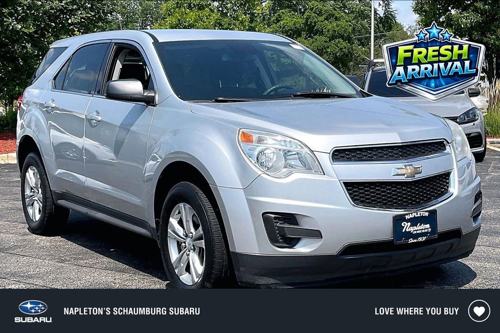 Silver Ice Metallic 2014 Chevrolet Equinox SUV / Crossover Front-Wheel Drive 6-Speed Automatic Overdrive
