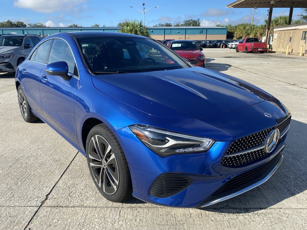 Starling Blue Metallic 2026 Mercedes-Benz CLA Coupe All-Wheel Drive 8-Speed Dual Clutch
