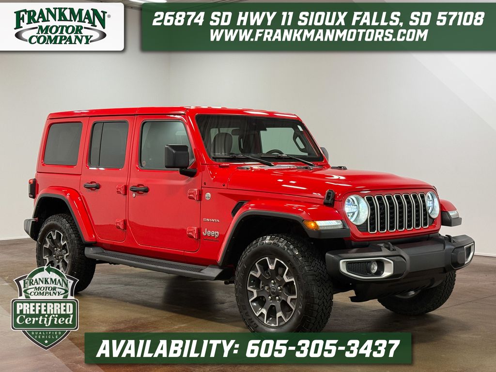  2024 Jeep Wrangler Sahara 4-Door 4WD   