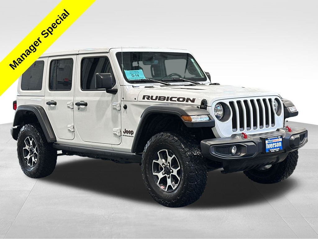 Bright White Clearcoat 2023 Jeep Wrangler SUV / Crossover Four-Wheel Drive 8-Speed Automatic