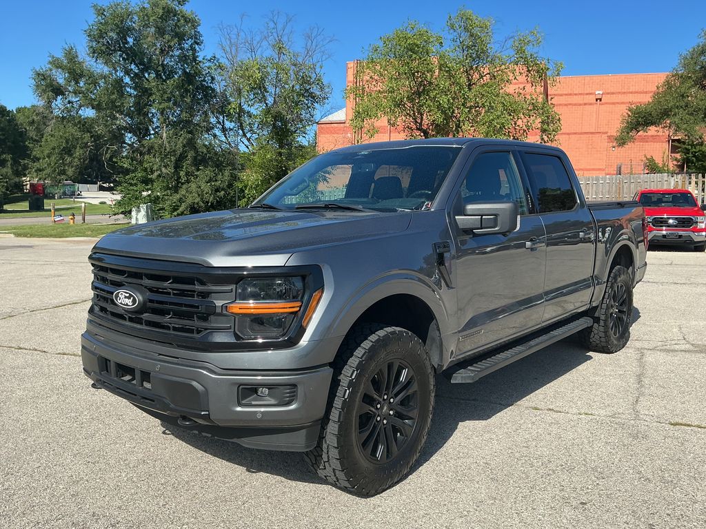 Gray Metallic 2024 Ford F-150 Pickup Truck Four-Wheel Drive Automatic
