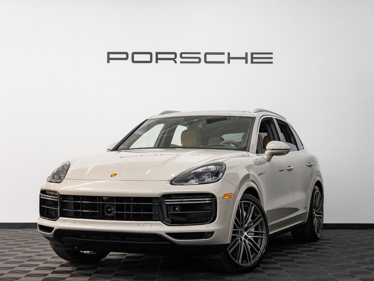 Brown (Cashmere Beige Metallic) 2023 Porsche Cayenne SUV / Crossover All-Wheel Drive 8-Speed Automatic