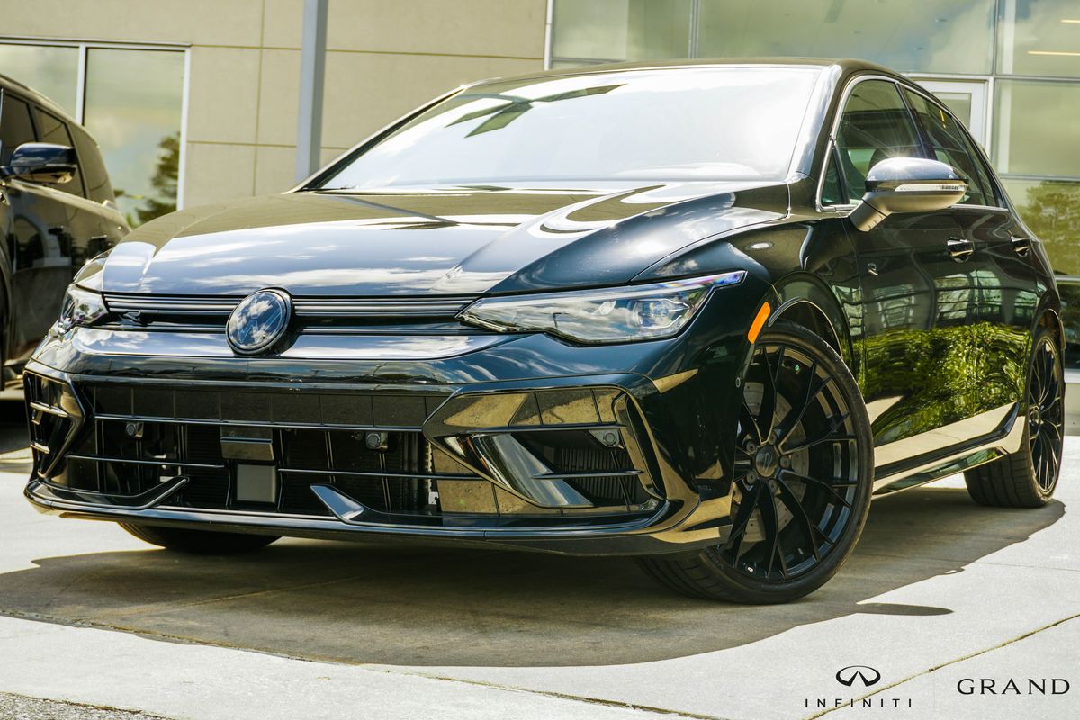 Black 2025 Volkswagen Golf R Black Edition 4Motion Hatchback All-Wheel Drive 7-Speed Dual Clutch