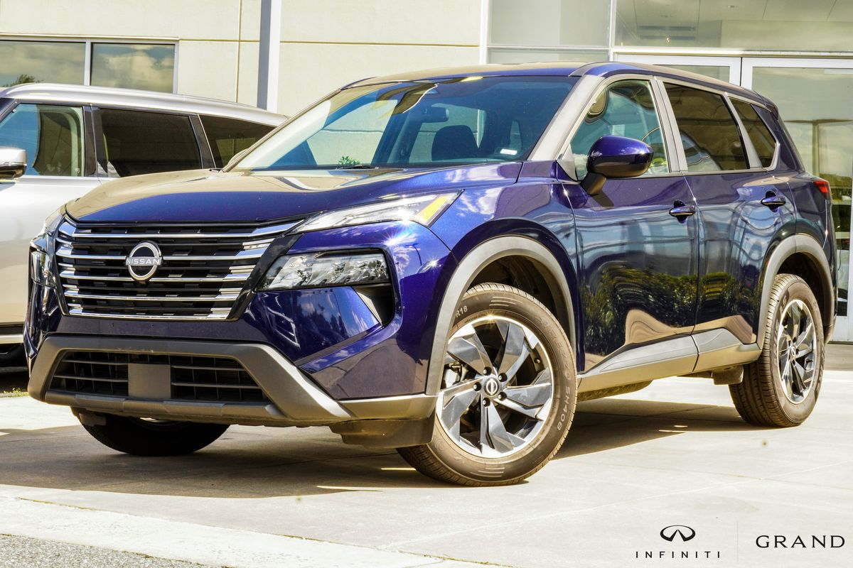 Deep Ocean Blue Pearl 2025 Nissan Rogue SUV / Crossover All-Wheel Drive Continuously Variable Transmission