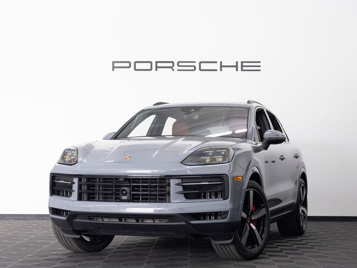 Gray (Arctic Grey) 2026 Porsche Cayenne SUV / Crossover All-Wheel Drive 8-Speed Automatic