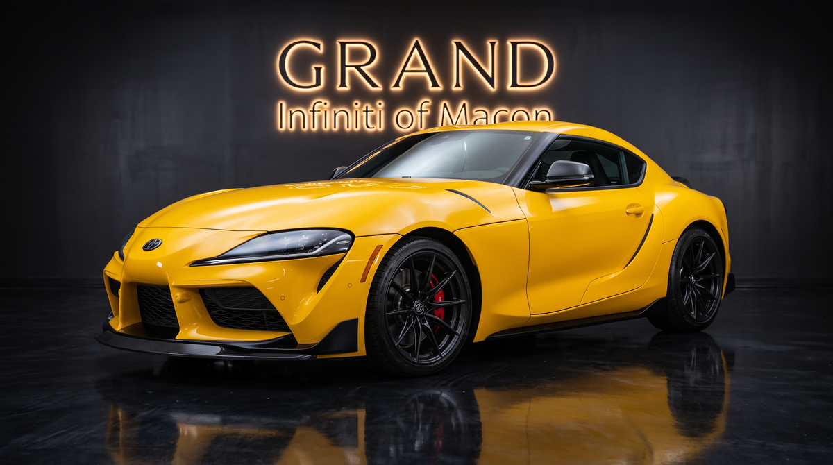 Yellow 2023 Toyota Supra Coupe Rear-Wheel Drive 8-Speed Automatic