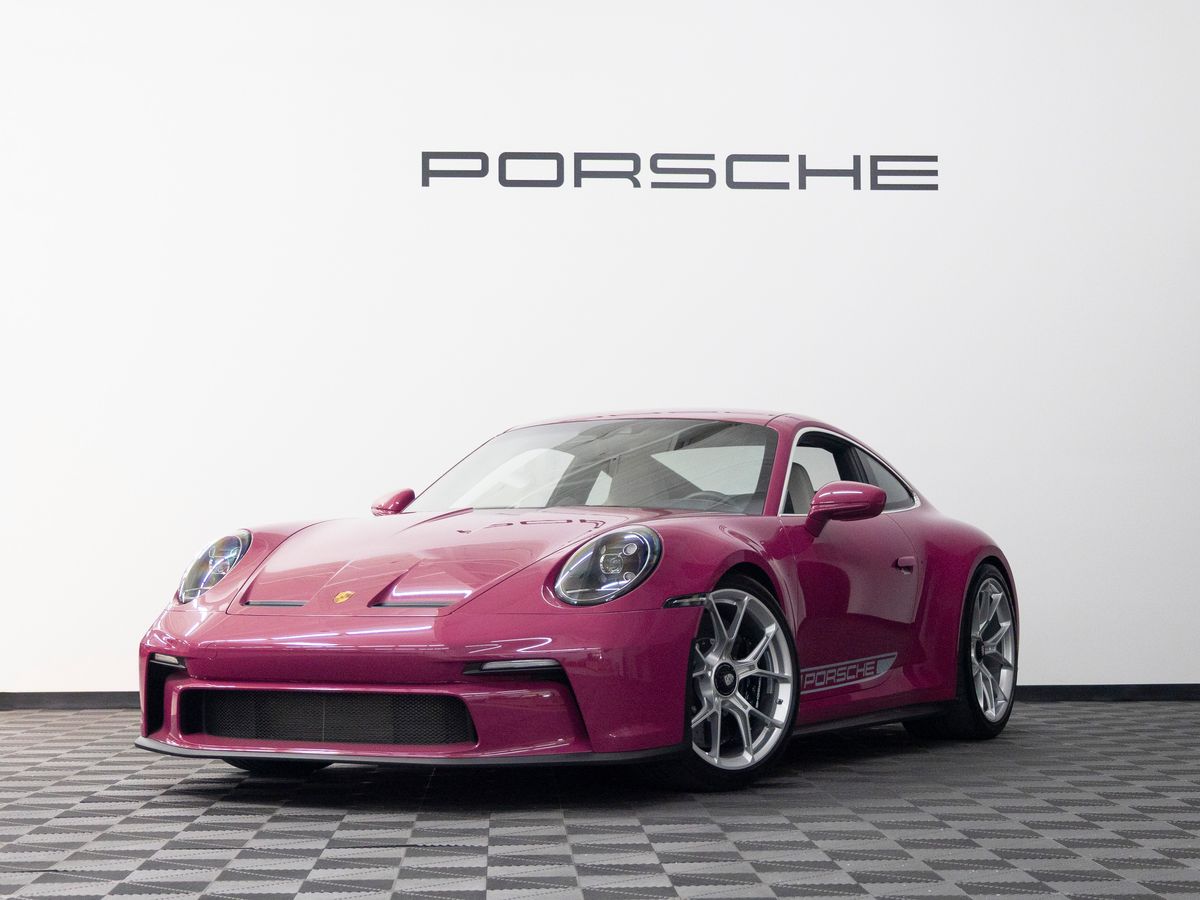Red (Ruby Star Neo) 2023 Porsche 911 GT3 Touring Coupe RWD Coupe Rear-Wheel Drive Manual