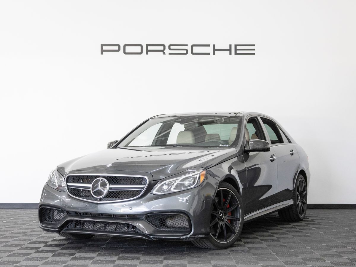 Gray (designo Graphite) 2014 Mercedes-Benz E-Class E 63 AMG S-Model Sedan 4MATIC Sedan All-Wheel Drive 7-Speed Automatic