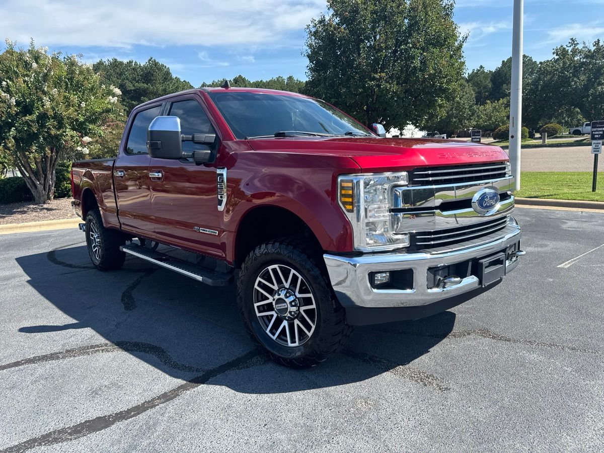 Ruby Red Metallic 2019 Ford F-250 Super Duty Pickup Truck Four-Wheel Drive 6-Speed Automatic