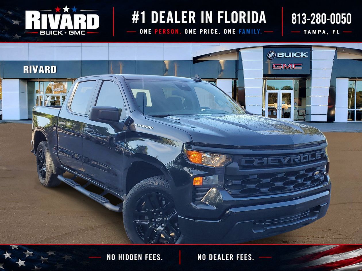 Black 2026 Chevrolet Silverado 1500 Pickup Truck Four-Wheel Drive 8-Speed Automatic