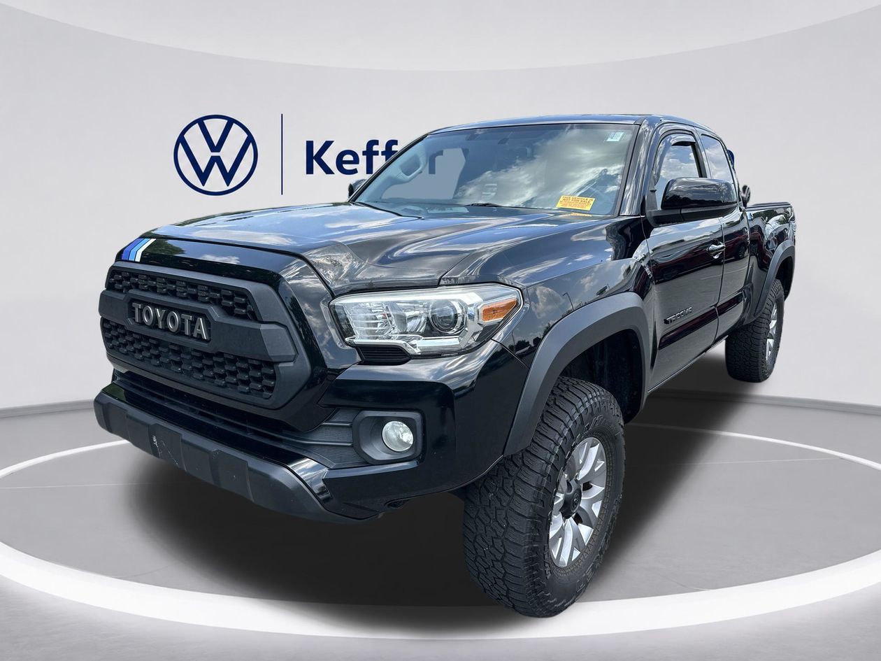 Black 2017 Toyota Tacoma Pickup Truck Four-Wheel Drive 6-Speed Automatic
