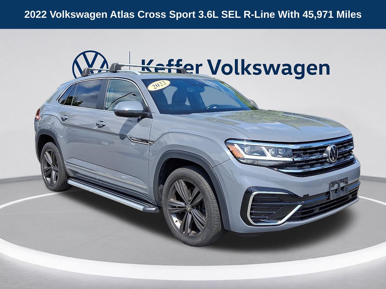  2022 Volkswagen Atlas Cross Sport V6 SEL R-Line 4Motion AWD   