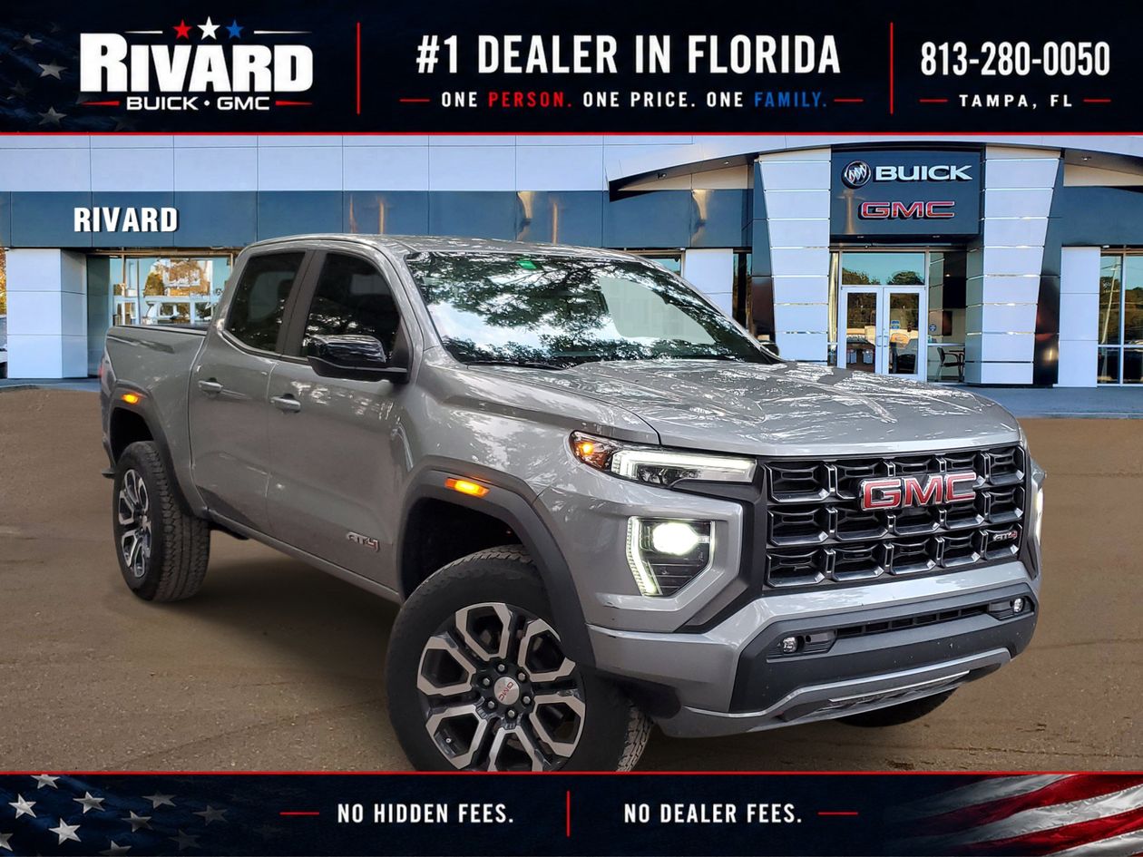 Sterling Metallic 2023 GMC Canyon Pickup Truck Four-Wheel Drive 8-Speed Automatic