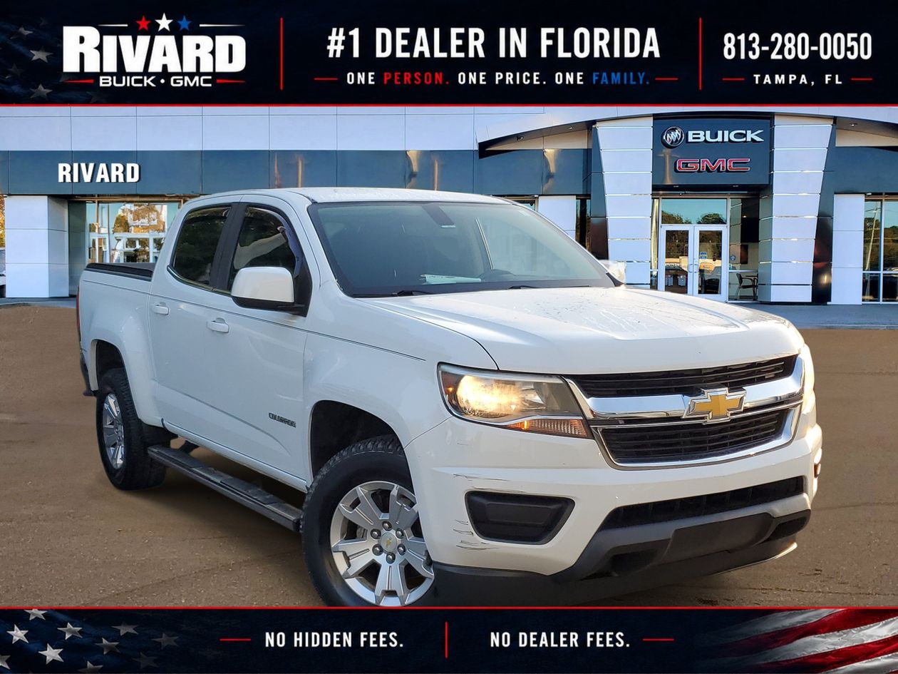 Summit White 2020 Chevrolet Colorado Pickup Truck 4X2 8-Speed Automatic