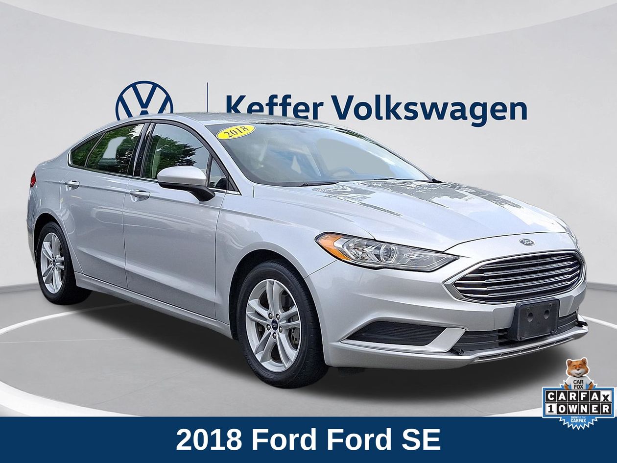 Ingot Silver 2018 Ford Fusion Sedan Front-Wheel Drive 6-Speed Automatic