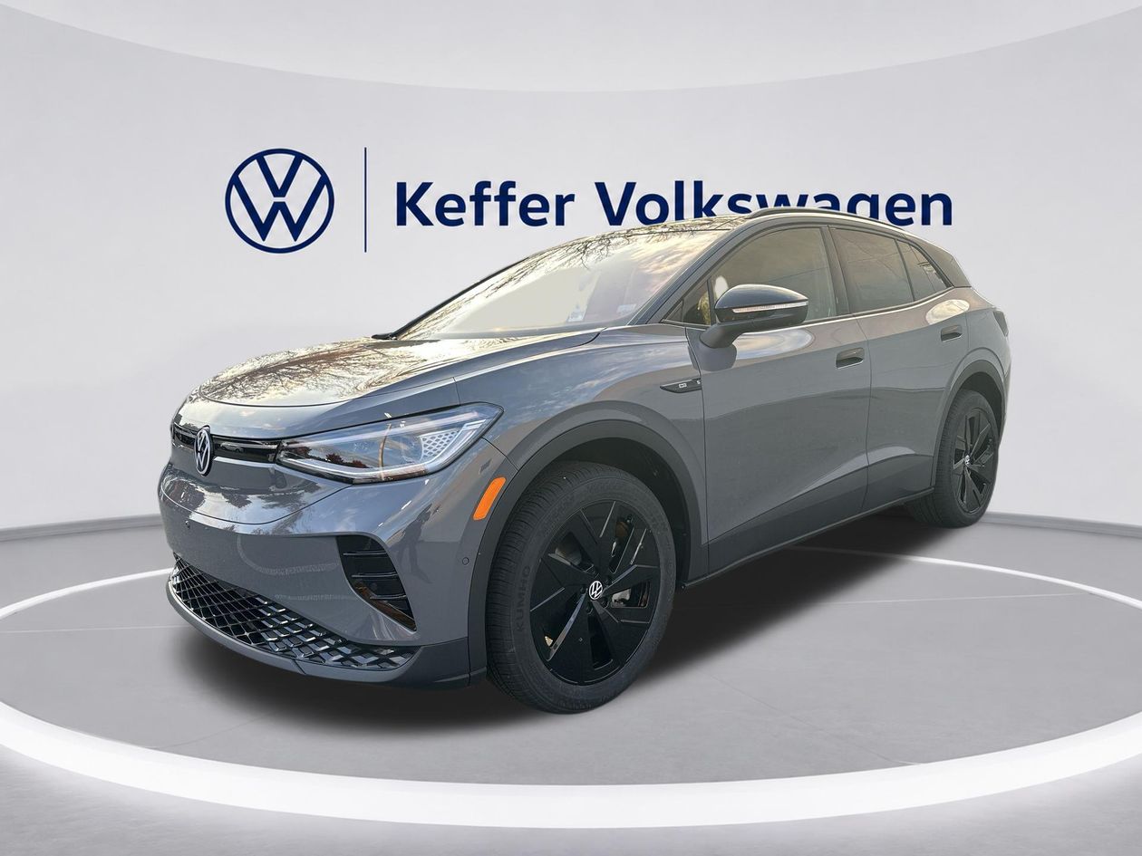 Pure Gray w/Black Roof 2025 Volkswagen ID.4 SUV / Crossover All-Wheel Drive Automatic