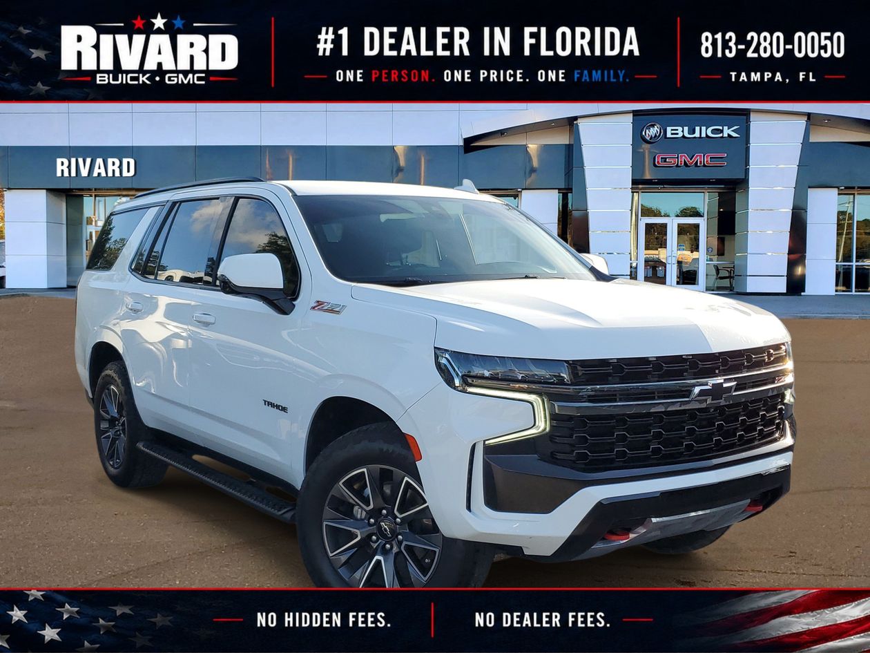 Summit White 2022 Chevrolet Tahoe SUV / Crossover Four-Wheel Drive 