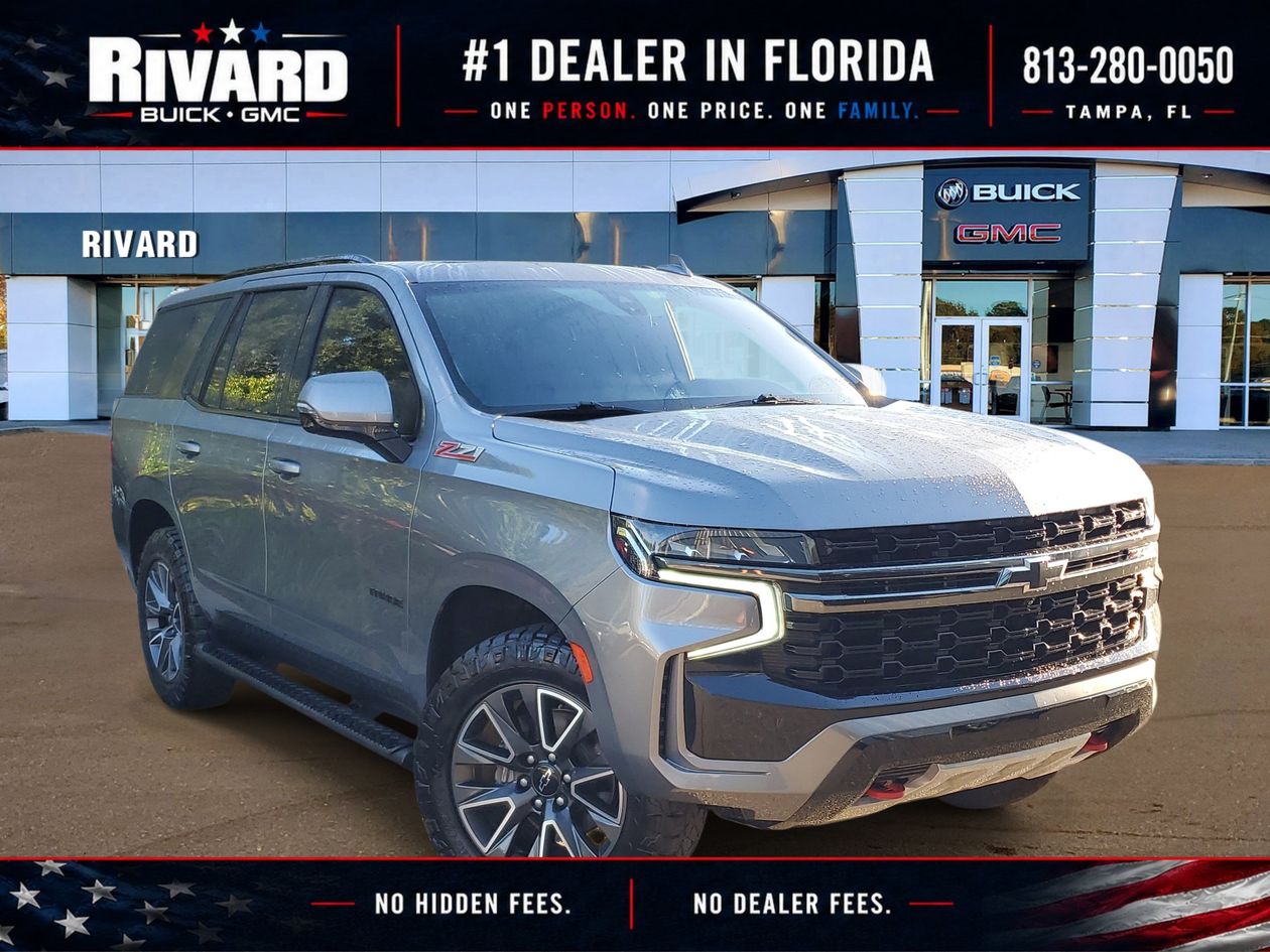 Gray (Steel Metallic) 2021 Chevrolet Tahoe SUV / Crossover Four-Wheel Drive 