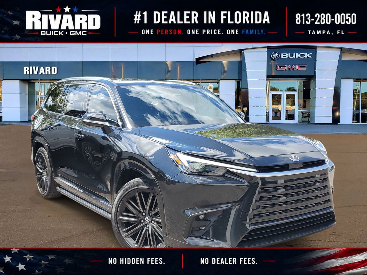 Black (Caviar) 2024 Lexus TX SUV / Crossover Front-Wheel Drive 8-Speed Automatic