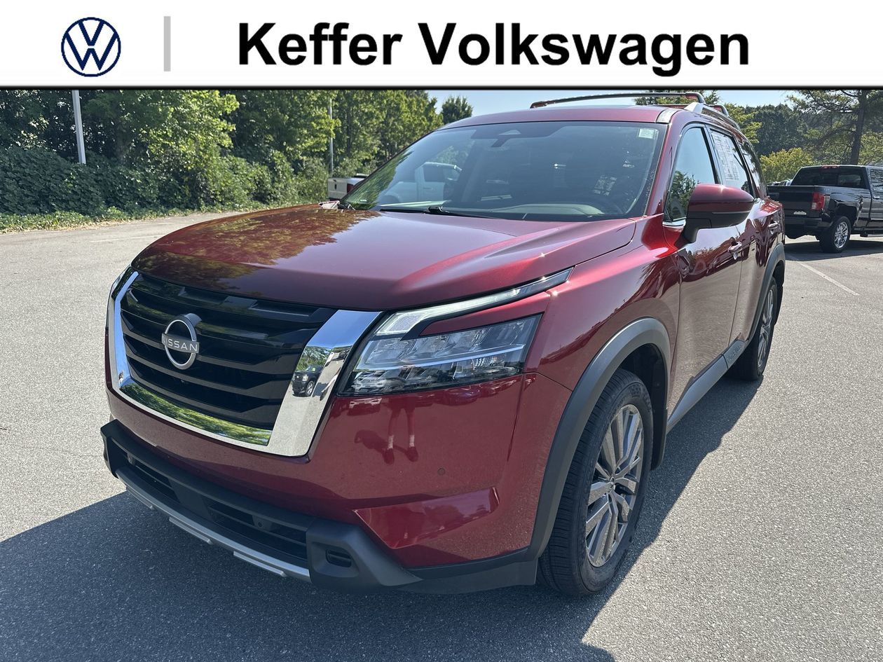 Red (Scarlet Ember) 2024 Nissan Pathfinder SUV / Crossover Front-Wheel Drive 9-Speed Automatic
