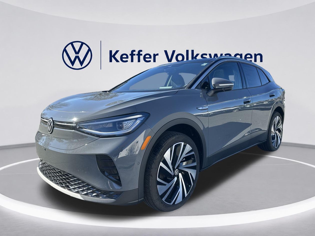 Pure Gray w/Black Roof 2025 Volkswagen ID.4 SUV / Crossover All-Wheel Drive Automatic