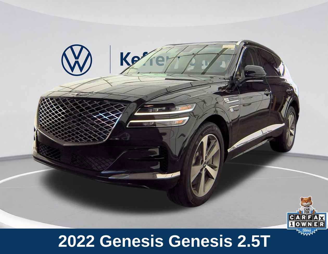 Vik Black 2022 Genesis GV80 SUV / Crossover All-Wheel Drive 8-Speed Automatic
