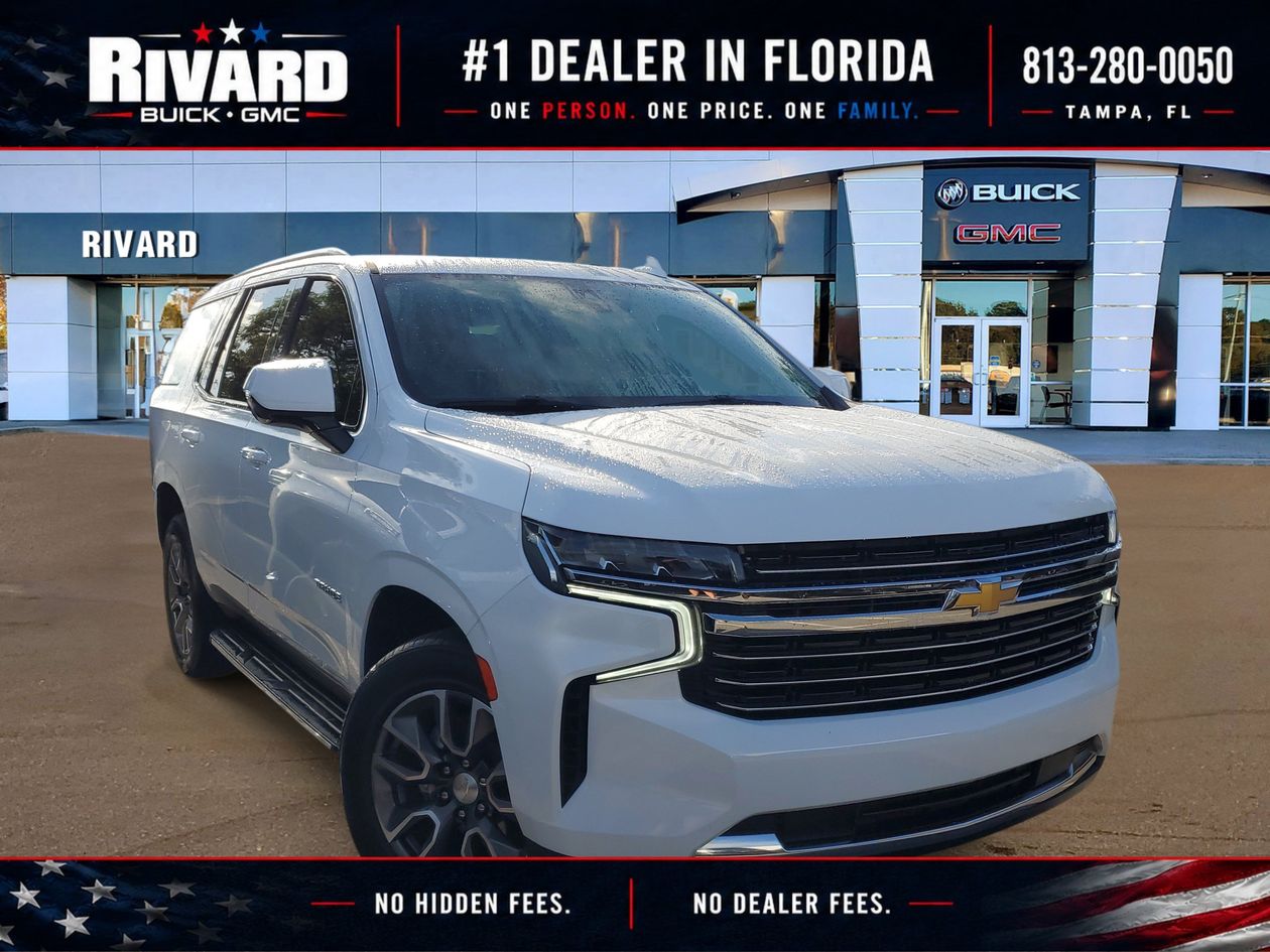 Summit White 2021 Chevrolet Tahoe SUV / Crossover 4X2