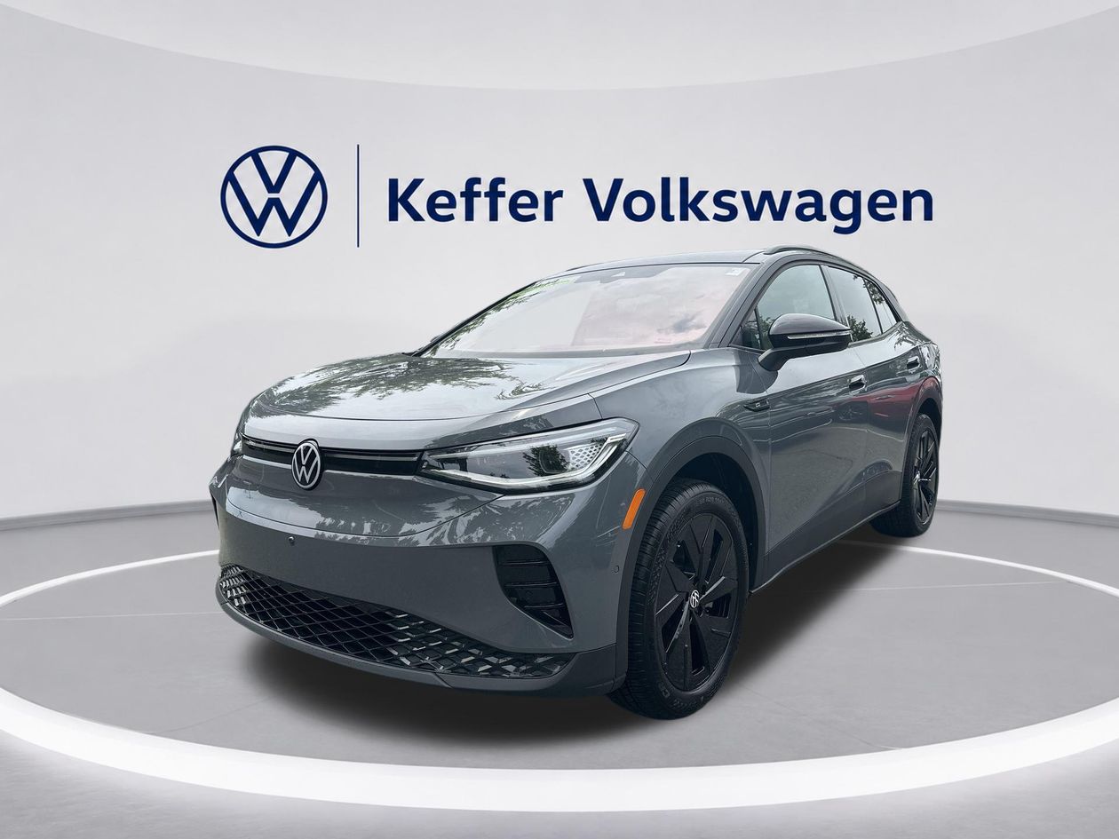 Pure Gray w/Black Roof 2025 Volkswagen ID.4 SUV / Crossover All-Wheel Drive Automatic