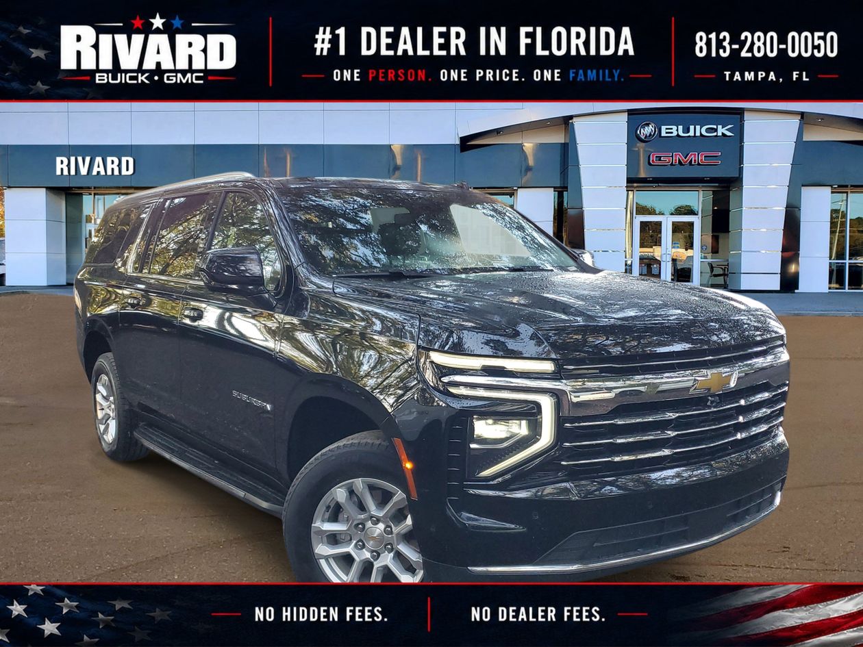 Black 2025 Chevrolet Suburban SUV / Crossover 4X2