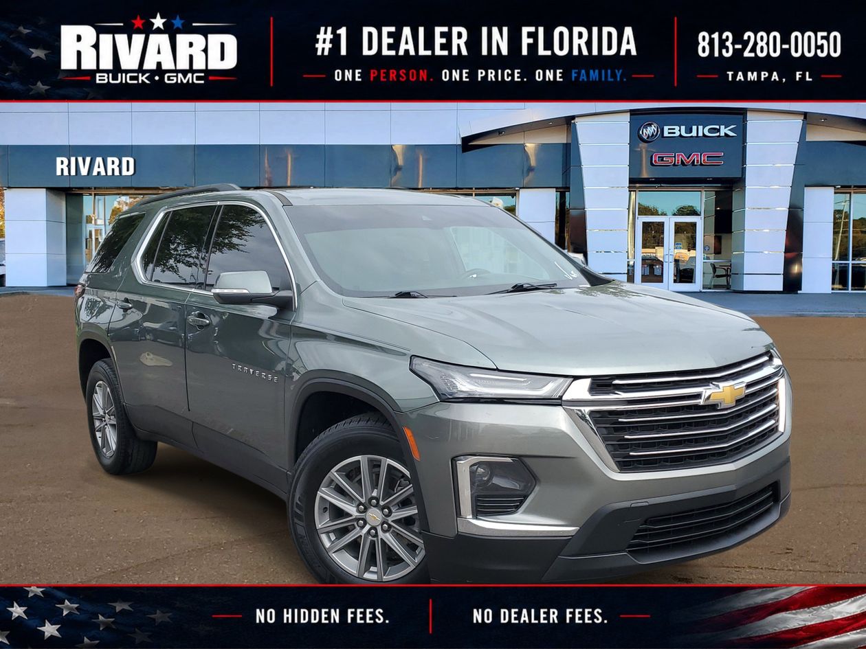Silver Sage 2023 Chevrolet Traverse SUV / Crossover Front-Wheel Drive 9-Speed Automatic