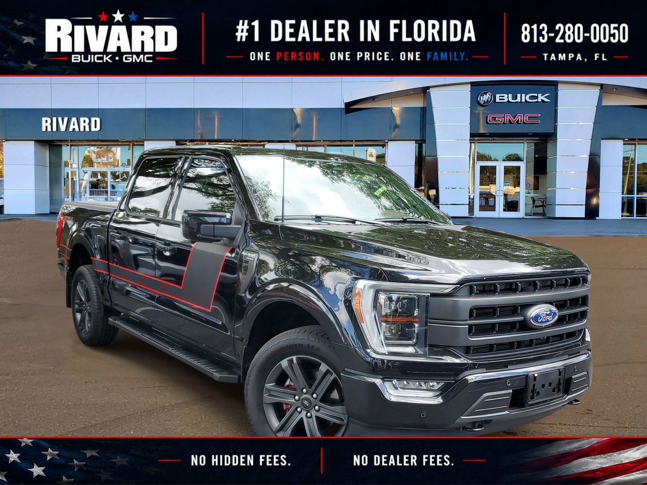 Black Metallic 2023 Ford F-150 Pickup Truck Four-Wheel Drive Automatic