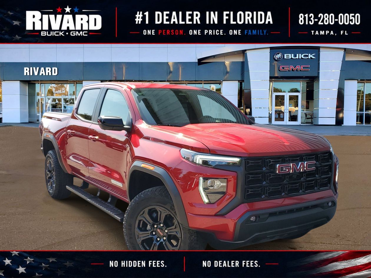Volcanic Red 2025 GMC Canyon Pickup Truck 4X2 8-Speed Automatic
